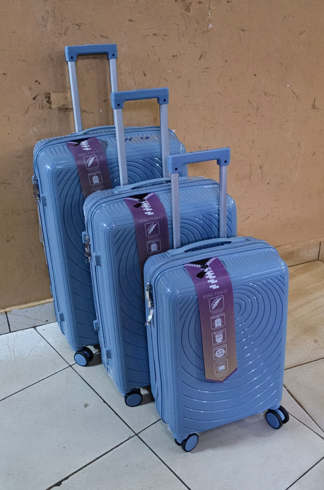 *3 in 1 Unbreakable PP Suitcase*