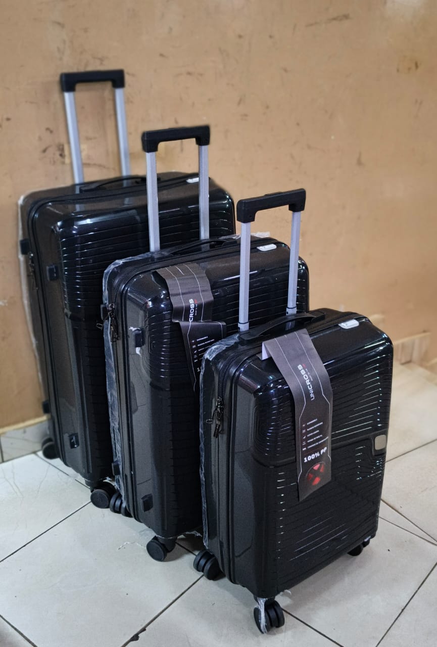 *🕸 Unbreakable rubber suitcase Pp 3-in-1 suitcase set*