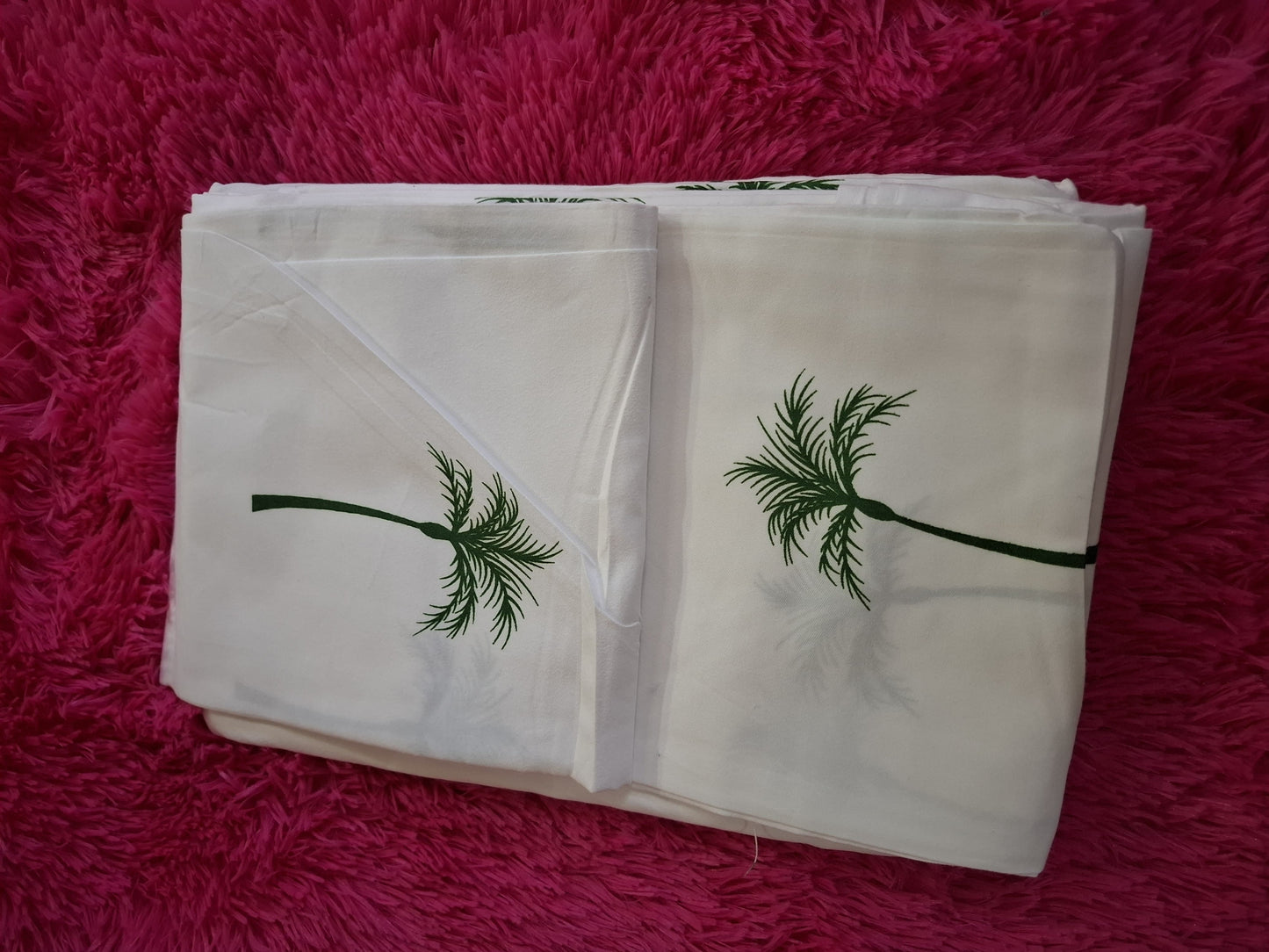 *Cotton bedsheets*