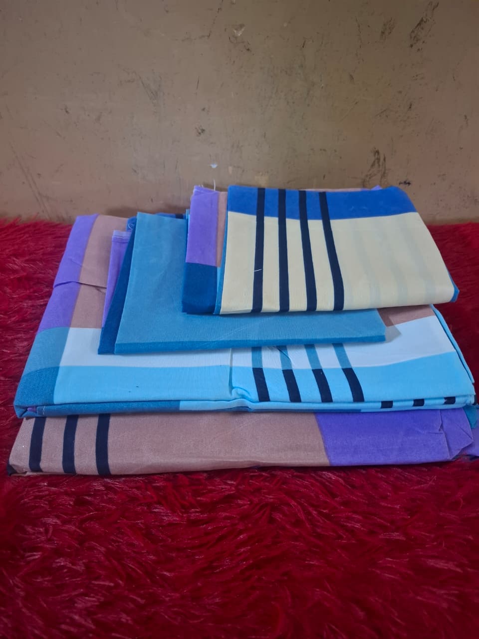 *Cotton bedsheets*