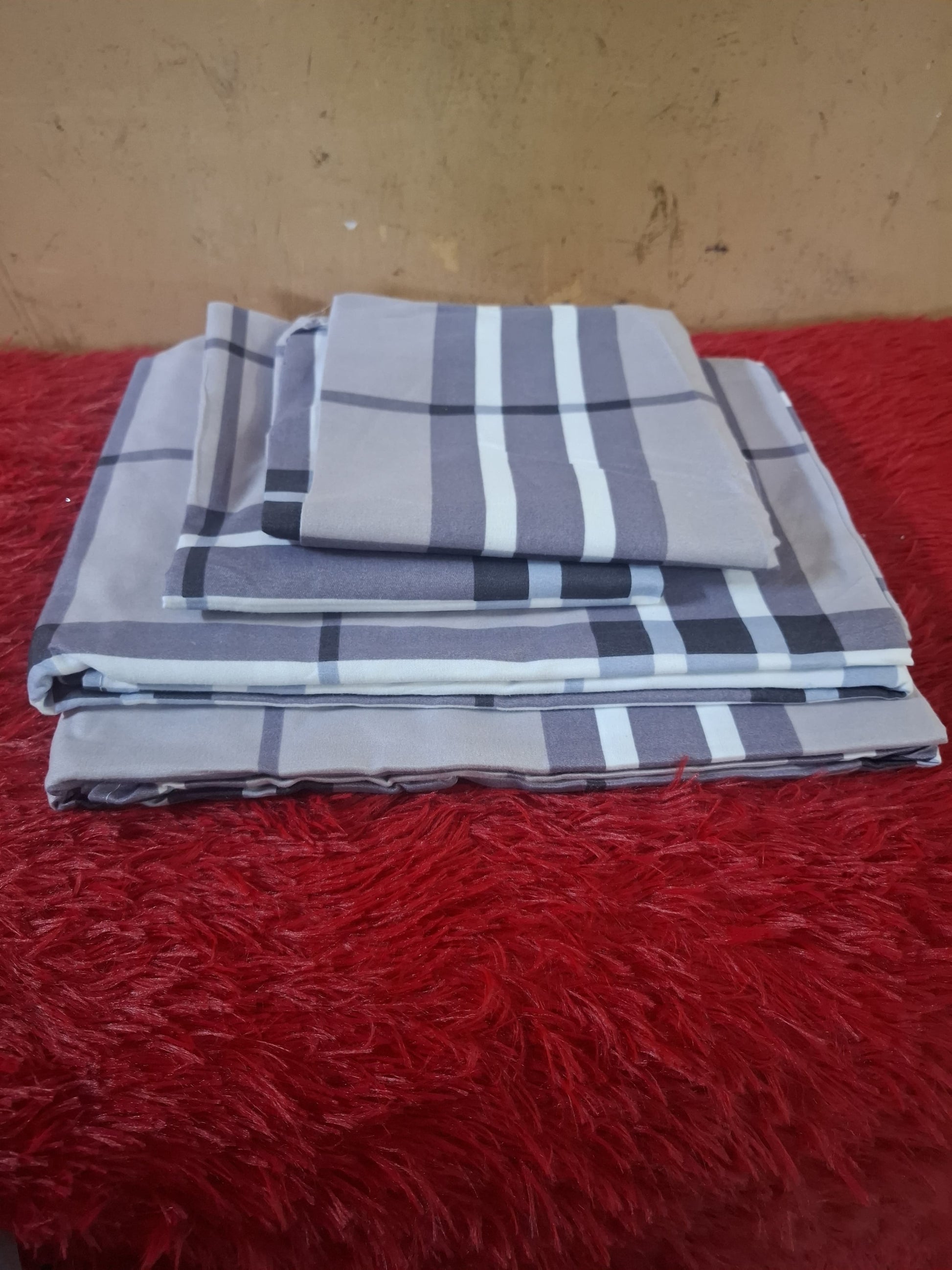 *Cotton bedsheets*