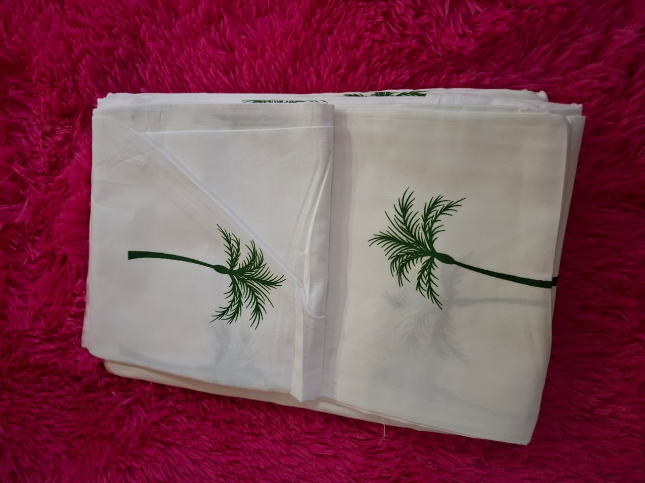 *Cotton bedsheets*