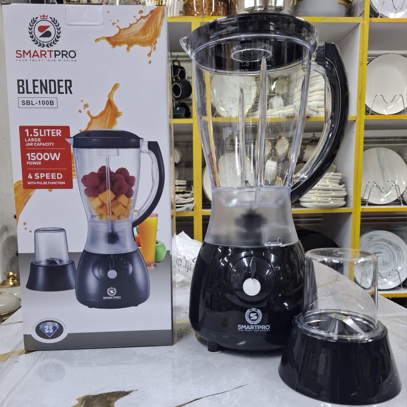 Smartpro 2in1 blender 1.5L