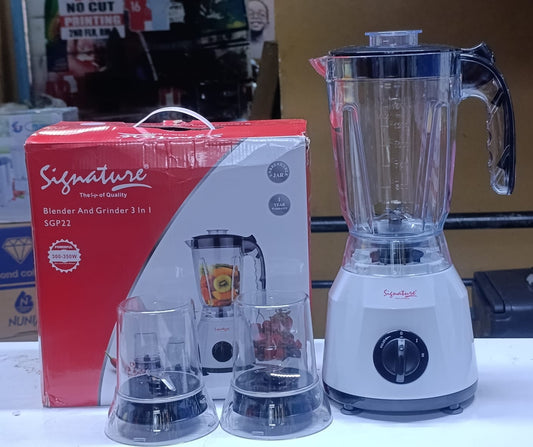 3 in 1 SIGNATURE BLENDER 🥳