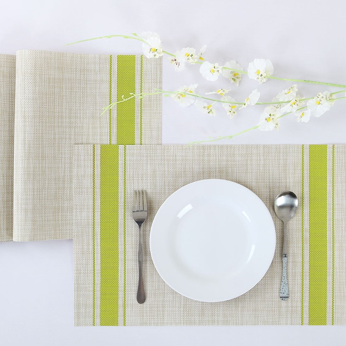 4 and 6pc PVC table mats