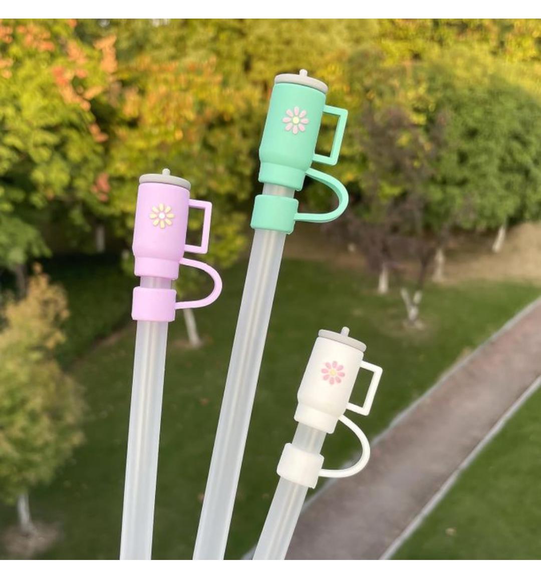 10pcs Straw Cover cap