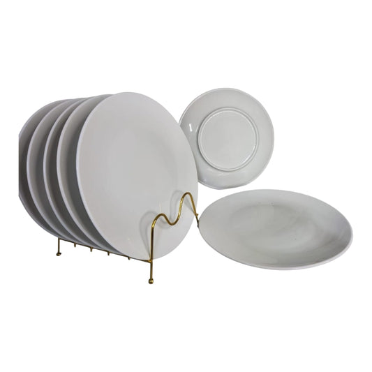 White ceramic Dinner plate set