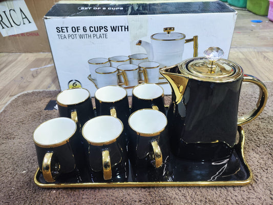 Black Gold Tea Set