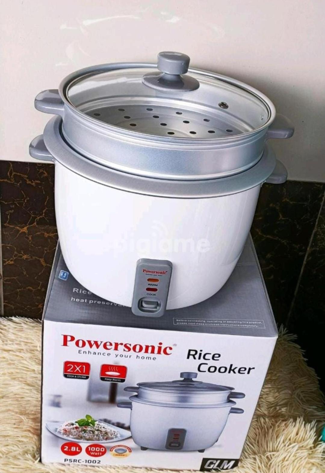 Powersonic electric rice cooker 2.8 litres