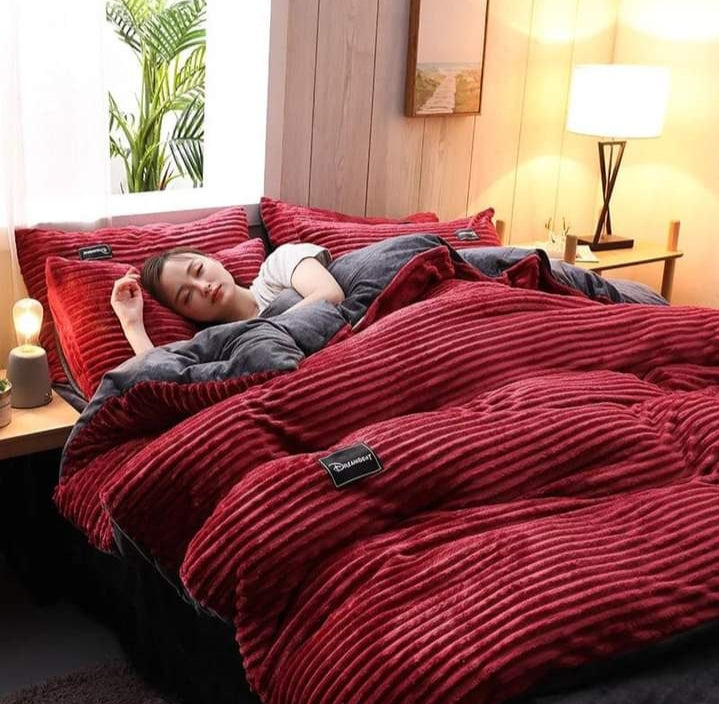 Velvet duvet set