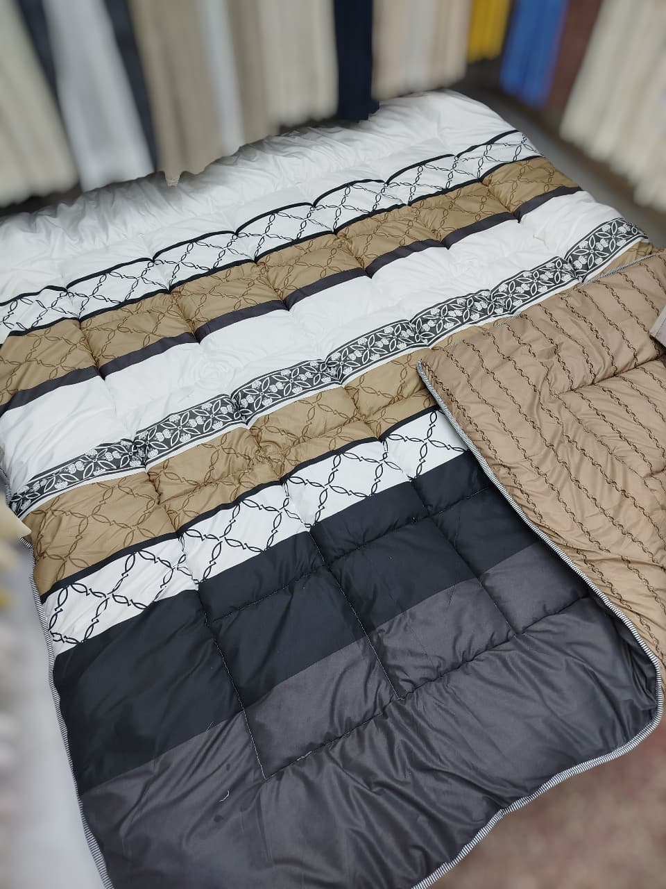 Double sided Heavy Cotton Binded duvet