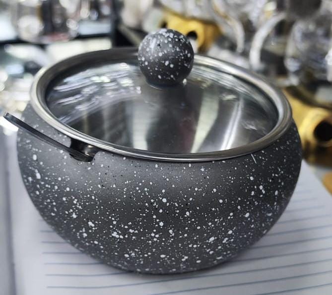 Marble sugar dish