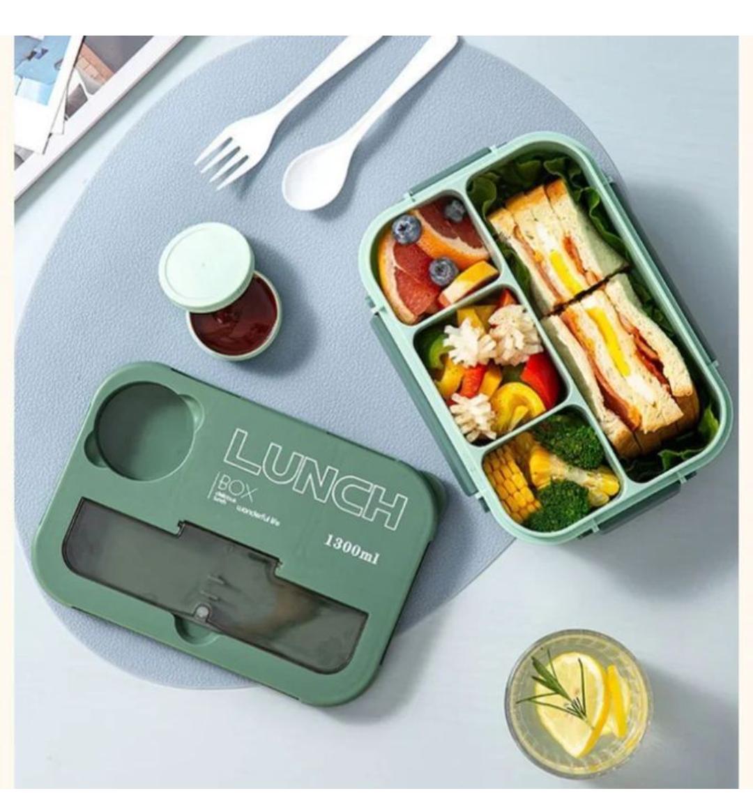 Bento 4 Compartment Lunch Box