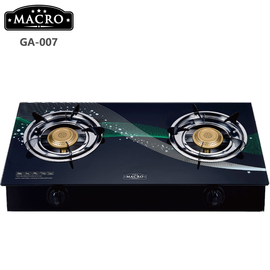 Nunix macro 2 glass burner cooker