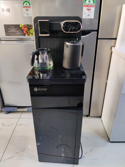 Black and silver Nunix A1C Bottom water dispenser