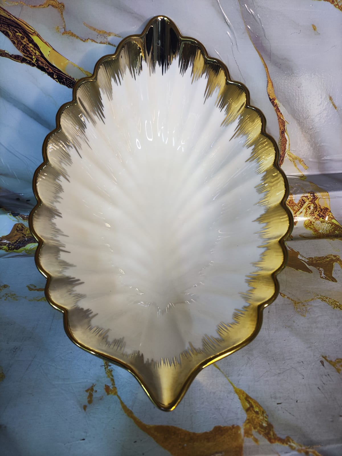 Deep ceramic bowl