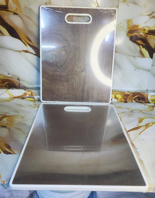 Stainless steel chopping board