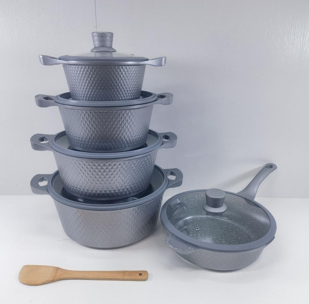 Bosch 11pc Cookware with Silicone lid Covers