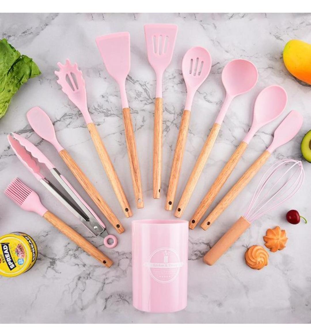 12 piece silicone kitchen set