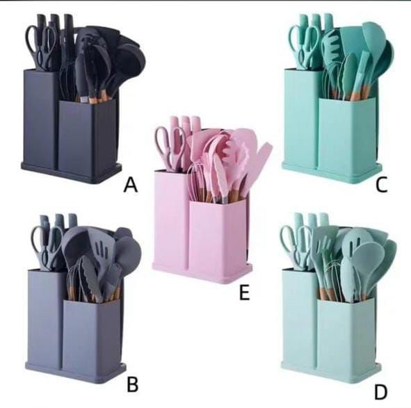 Morning Chef" 19-Piece Complete Kitchen Cooking Set