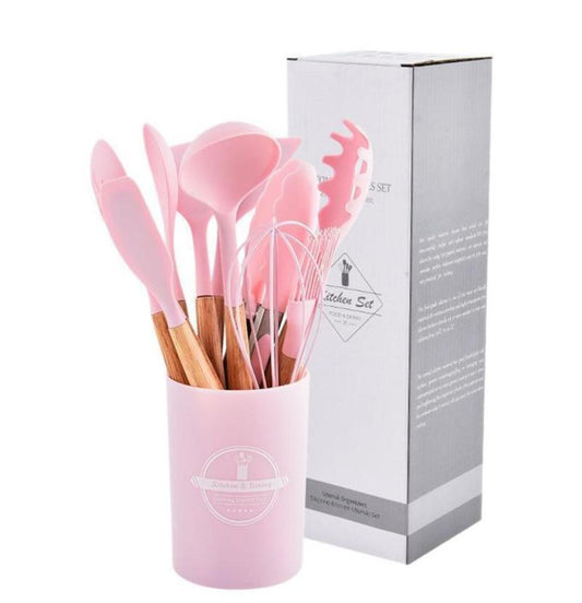 12 piece silicone kitchen set