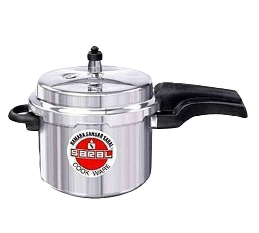 5 Ltr Saral Aluminium Pressure Cooker