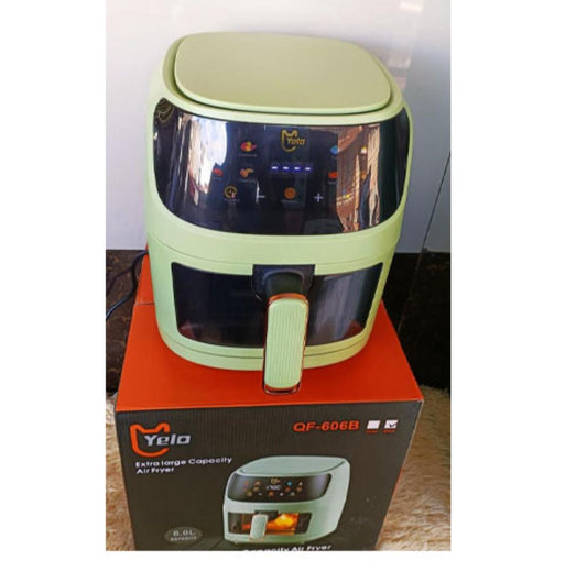 YELO extra large 6 litres capacity airfryer