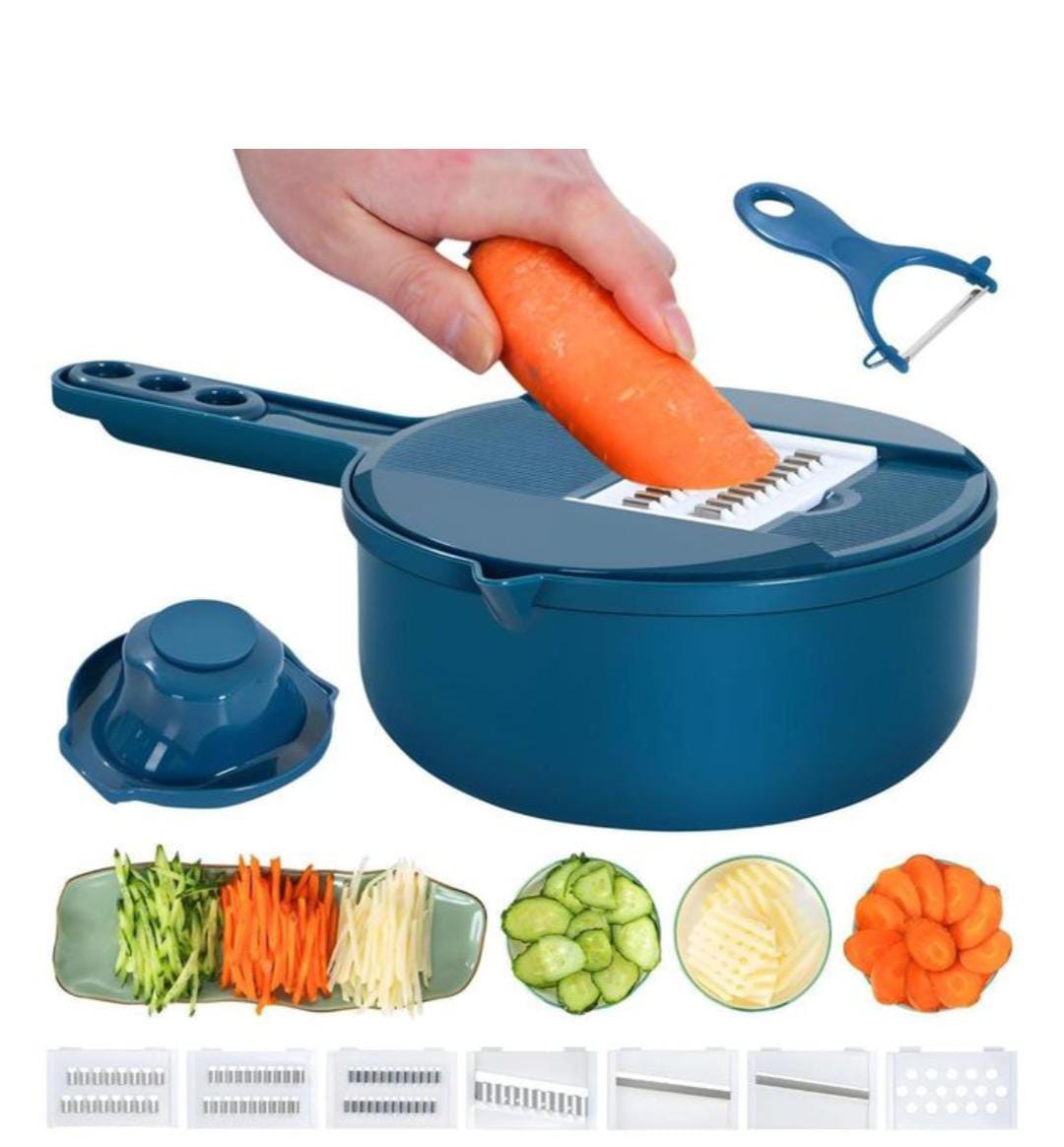 Mandoline slicer and vegetable chopper