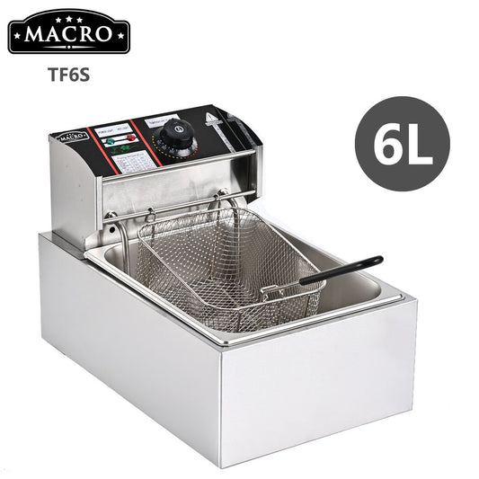 6 litres nunix macro single fryer