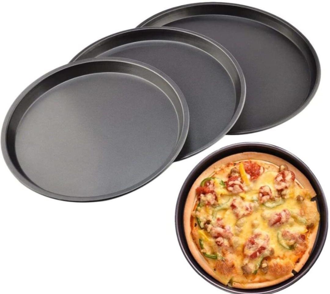3pc Heat Resistant Pizza Pans