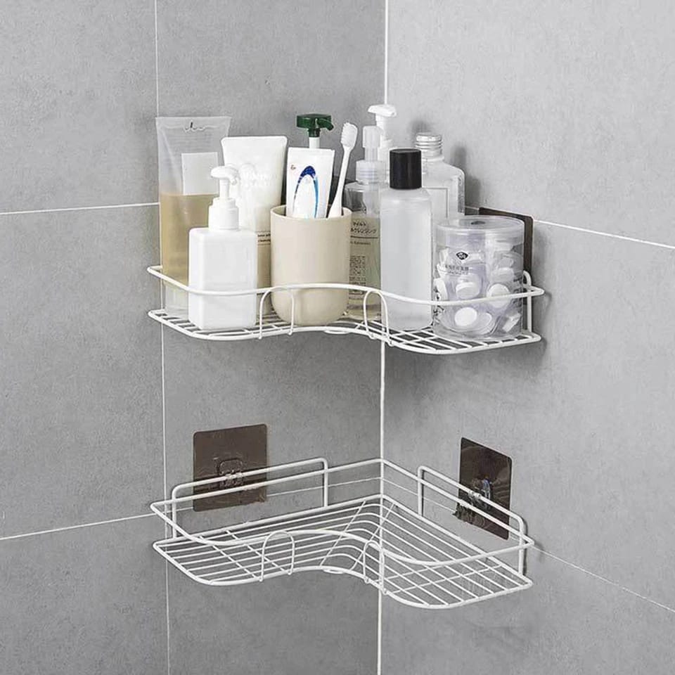 Bathroom / kitchen Corner Shelf*