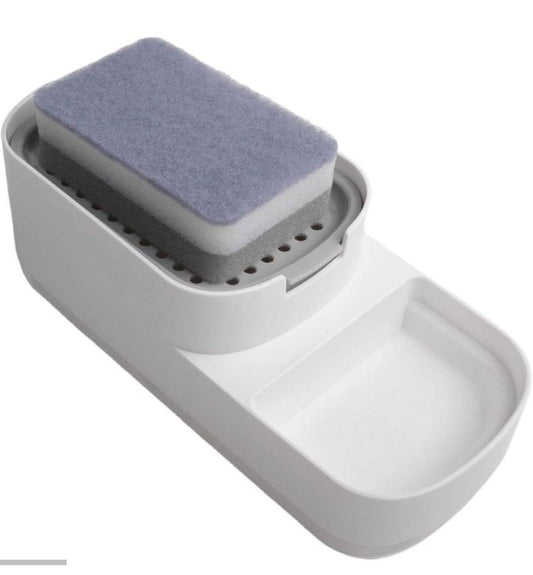 2 in 1 Soap Dispenser and Sponge Holder