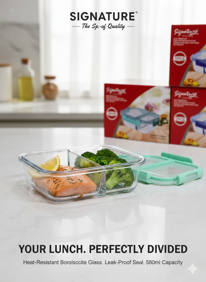 SG- HBSBP01 signature partitioned lunch box