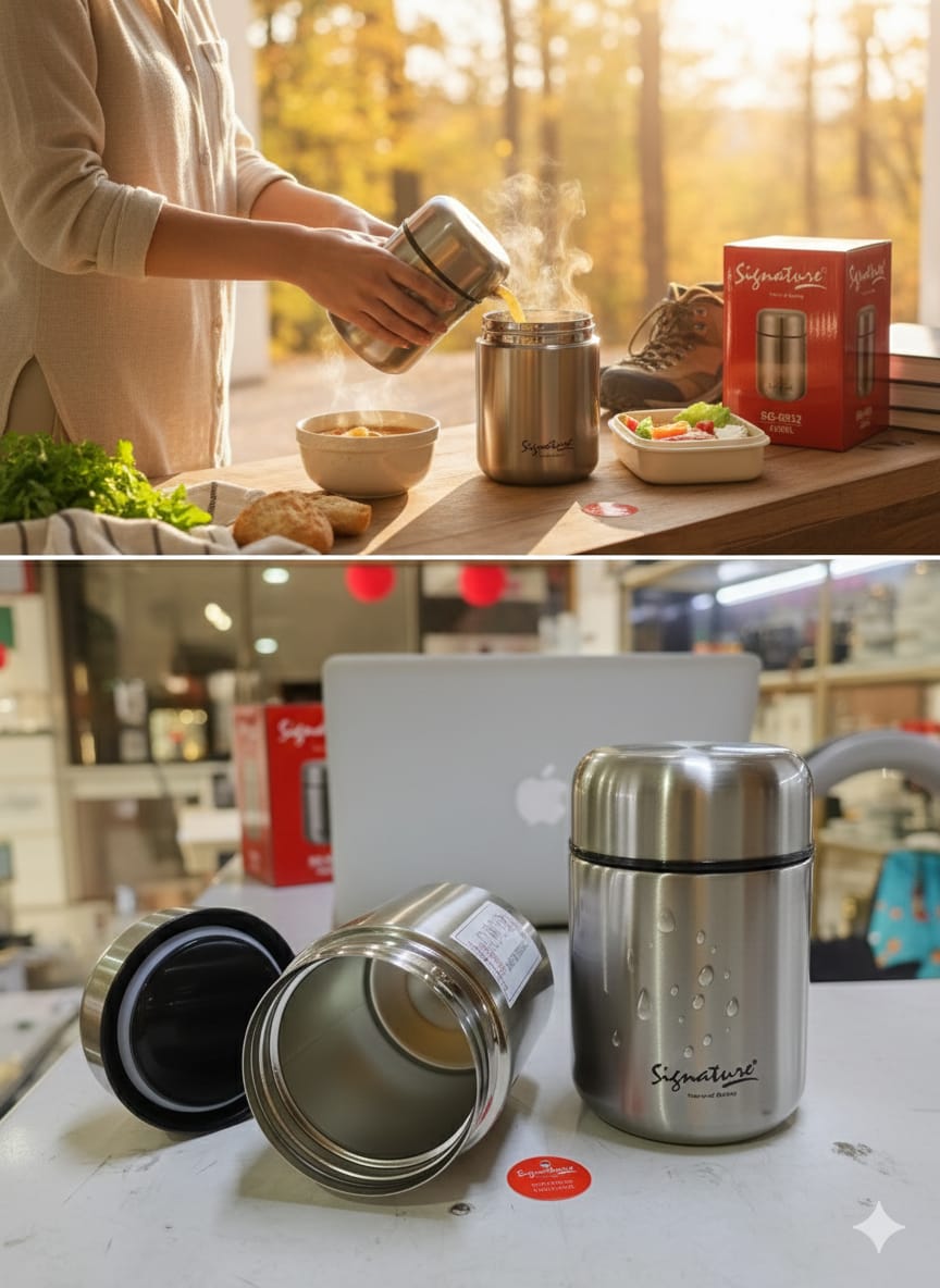 Signature Vacuum Food Flask (SG-6932) – 450ml
