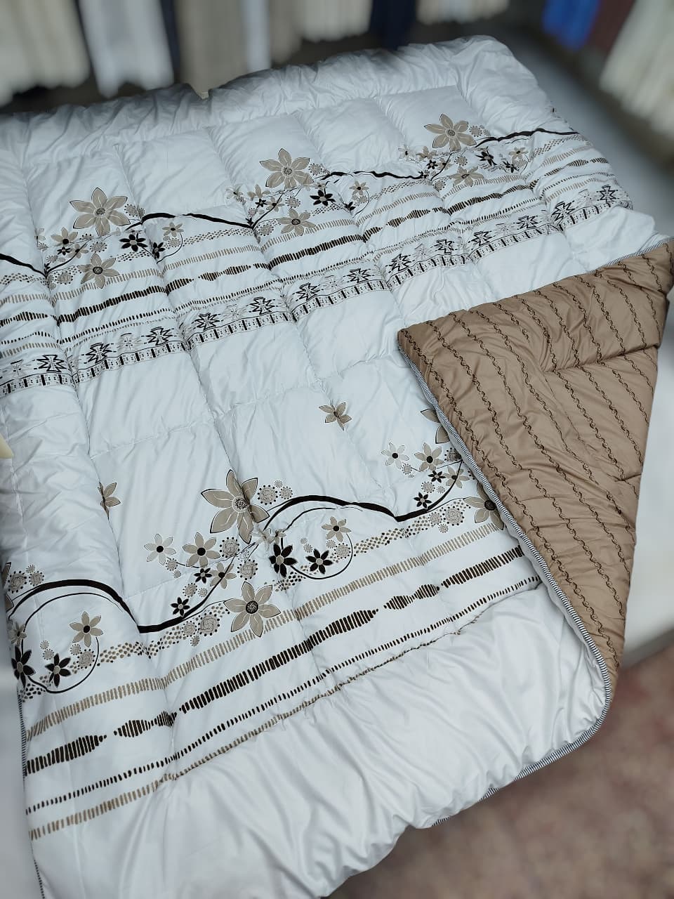 Double sided Heavy Cotton Binded duvet