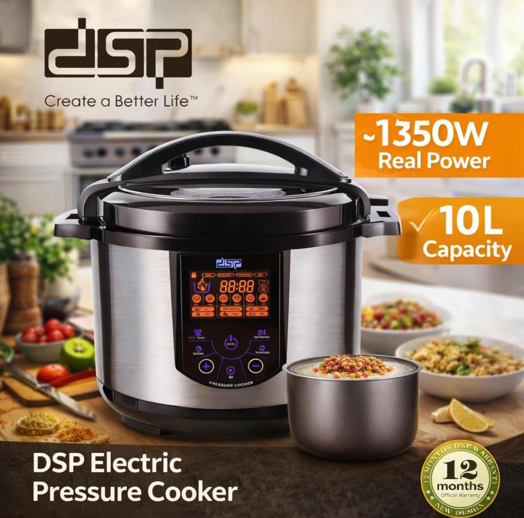 DSP KB5033 10L Electric Pressure Cooker