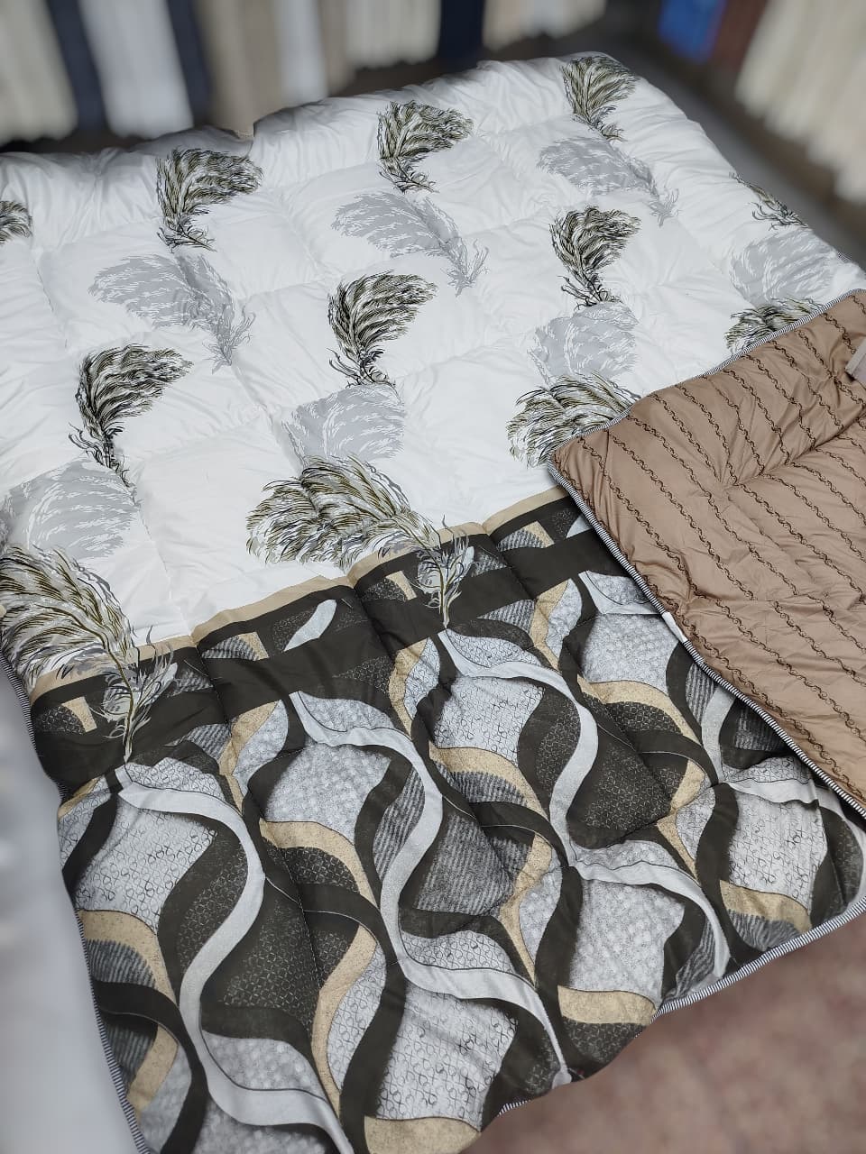 Double sided Heavy Cotton Binded duvet